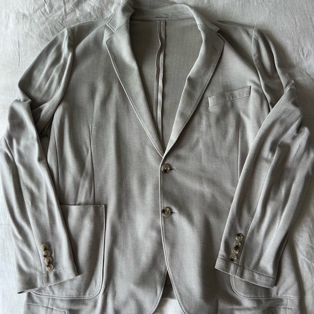 Nordstrom Light Tan knit Sport Coat